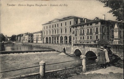 Casale del Sile Treviso Italy vintage postcard w706