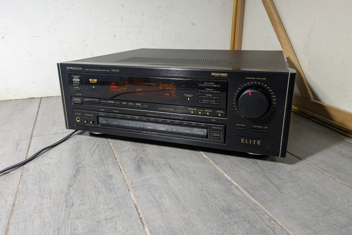 Pioneer Elite VSX-52 5.1 Home Theater AV Audio Video Stereo