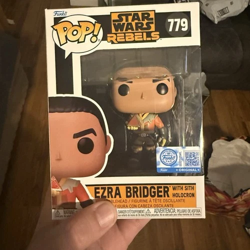 Funko Pop! Star Wars Rebels: EZRA BRIDGER w/Sith Holcron #779 Target Exclusive