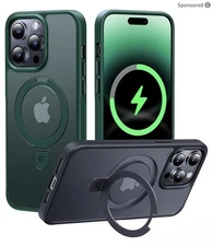 CASEKOO iPhone 14 Pro Max Case Green MagSafe Stand Shockproof Slim Fit New