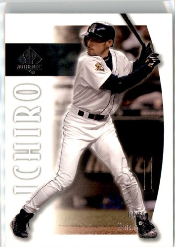 Ichiro #12 2002 SP Authentic card