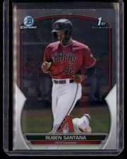 2023 Bowman #BCP-42 Ruben Santana Chrome Prospects