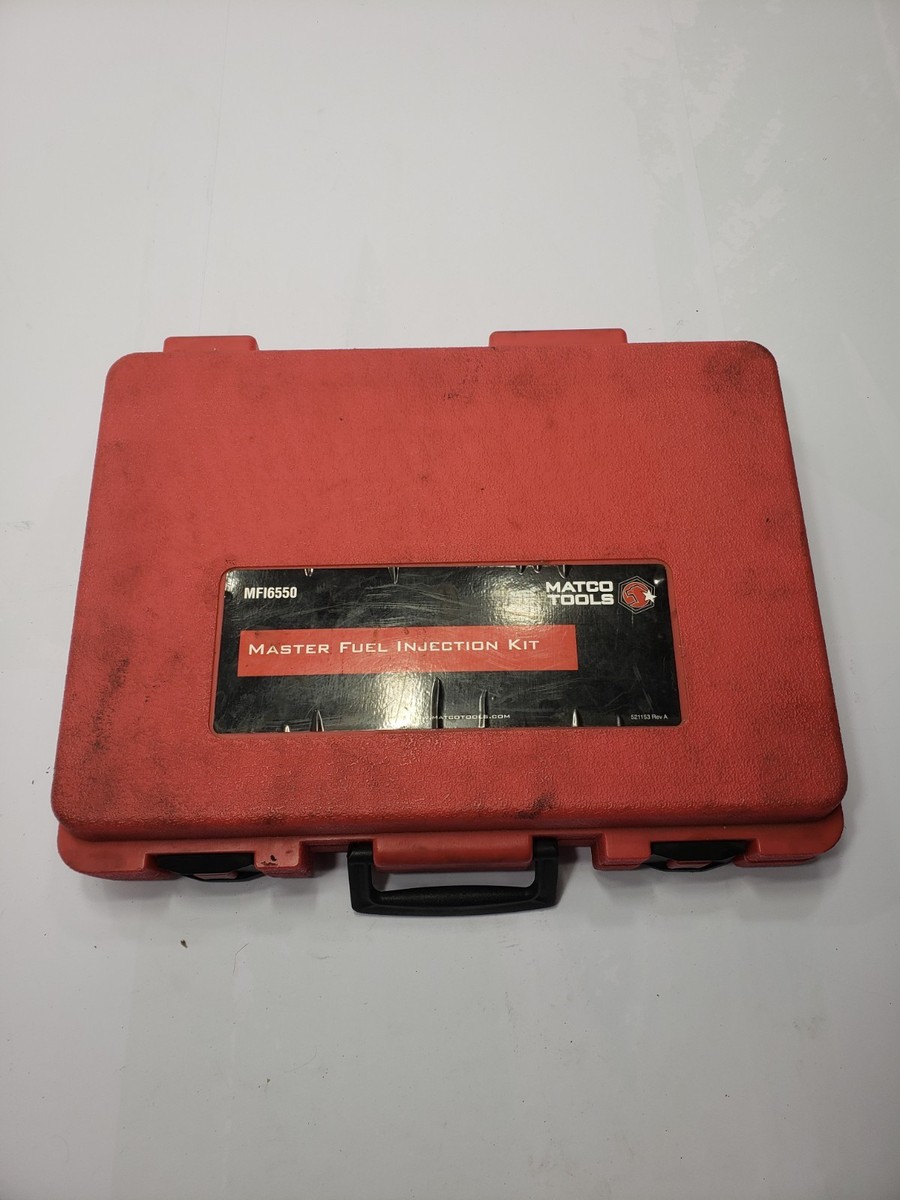 Matco Tools MFI6550 Master Fuel Injection Kit Pressure Test Kit