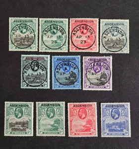 Ascension Island  early 20th century stamps , MH / used F/VF, lot # 9911