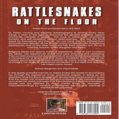 Rattlesnakes on the Floor E. Kirsten Peters Paperback Pearson Sel