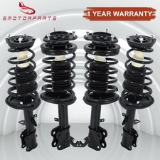 4x Front Rear Complete Shock Struts Wcoil Spring For 1993-2002 Toyota Corolla 4x Front Rear Complete Shock Struts Wcoil Spring For 1993-2002 Toyota Corolla