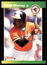 Eddie Murray 1989 Donruss #96 Orioles MLB READ FREE SHIPPING AutographDen
