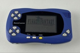 Bandai WonderSwan Swan Crystal Blue Violet Console System Excellent Condition JP