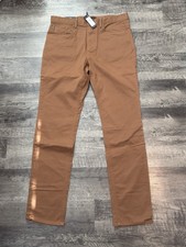 Tommy Hilfiger Men's Th Flex Khaki Straight Pants Size 32x34 NWT