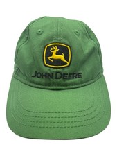 John Deere Hat Toddler Green Farm Tractor Logo Cap One Size Cotton
