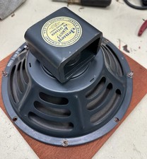 1955 JENSEN TEAL P10Q ALTOPARLANTE ORIGINALE PERFETTO CONO LISCIO PER AMPLIFICATORE VALVOLARE