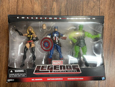 Marvel Legends Infinite Series 6  MS MARVEL CAPTAIN AMERICA RADIOACTIVE MAN