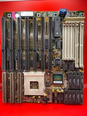 Soyo 025K0 Socket 3 Motherboard SKU 1457