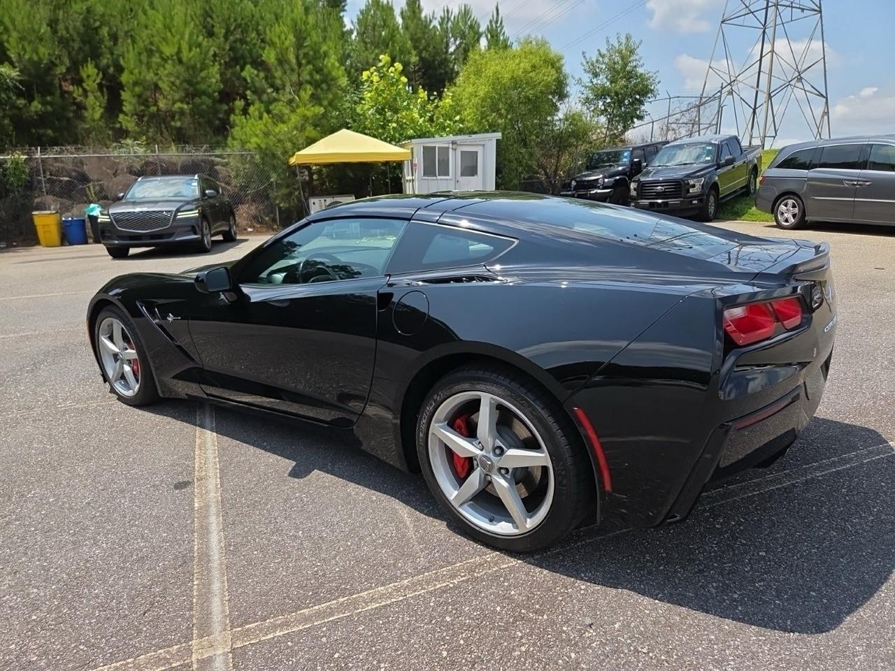 2014 Black Chevrolet Corvette   | C7 Corvette Photo 3