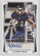 2022 Leaf Draft Limited Edition Base Auto /100 D'Vonte Price #BA-DP1 Auto 0s55