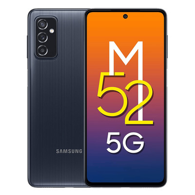 Samsung Galaxy M52 5G (Blazing Black, 128 GB) (8 GB RAM)
