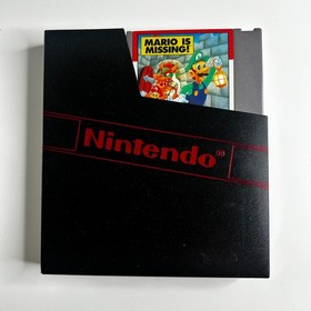 Mario Is Missing! (Nintendo NES, 1993 PAL A) Mindscape Educational Working