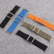 DIY Nylon Watch Band Strap For Apple Watch He...