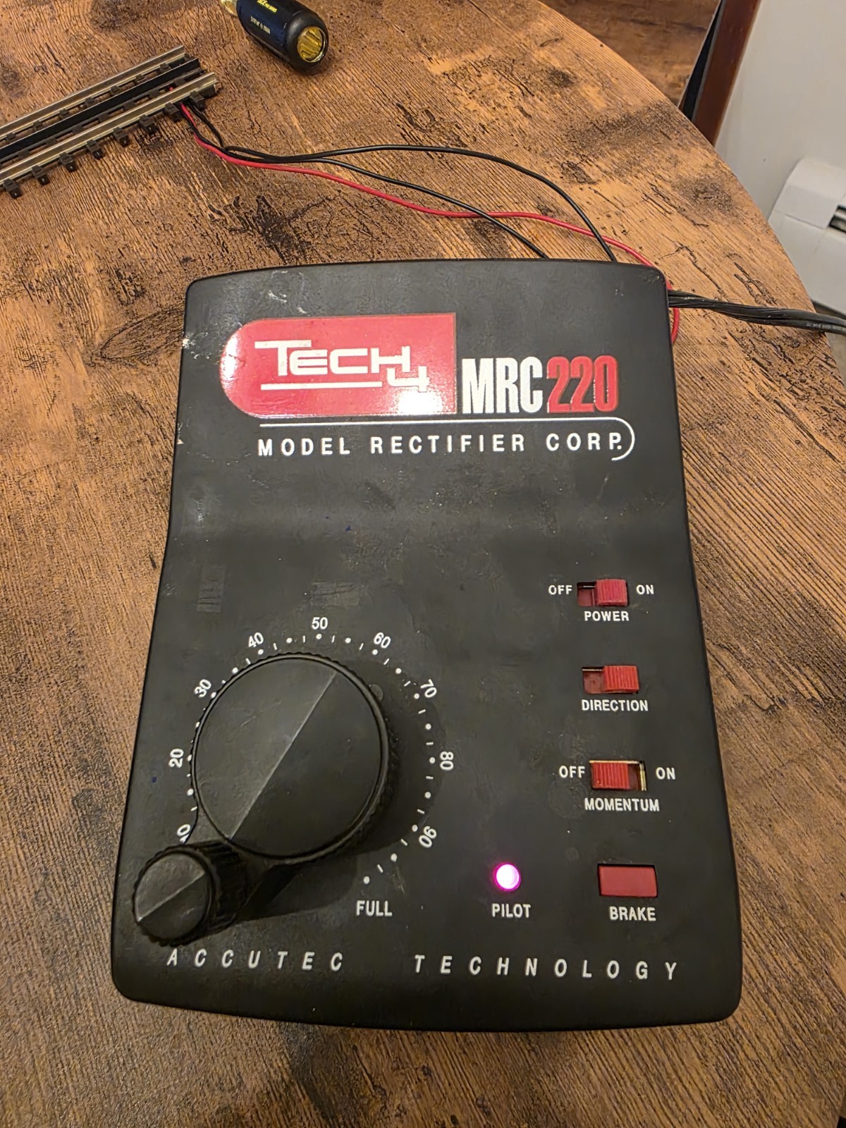 MRC  Tech 4 MRC 220 Model Train Transformer Power Control System DC Power For HO