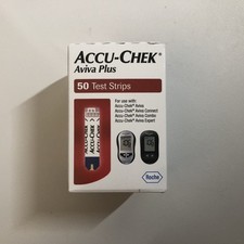 50 Accu-Chek Aviva Plus Test Strips Expires 10/31/2026