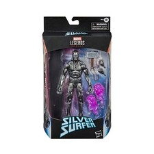 Hasbro Marvel Legends Obsidian Silver Surfer  Mjolnir  6-in Action Figure