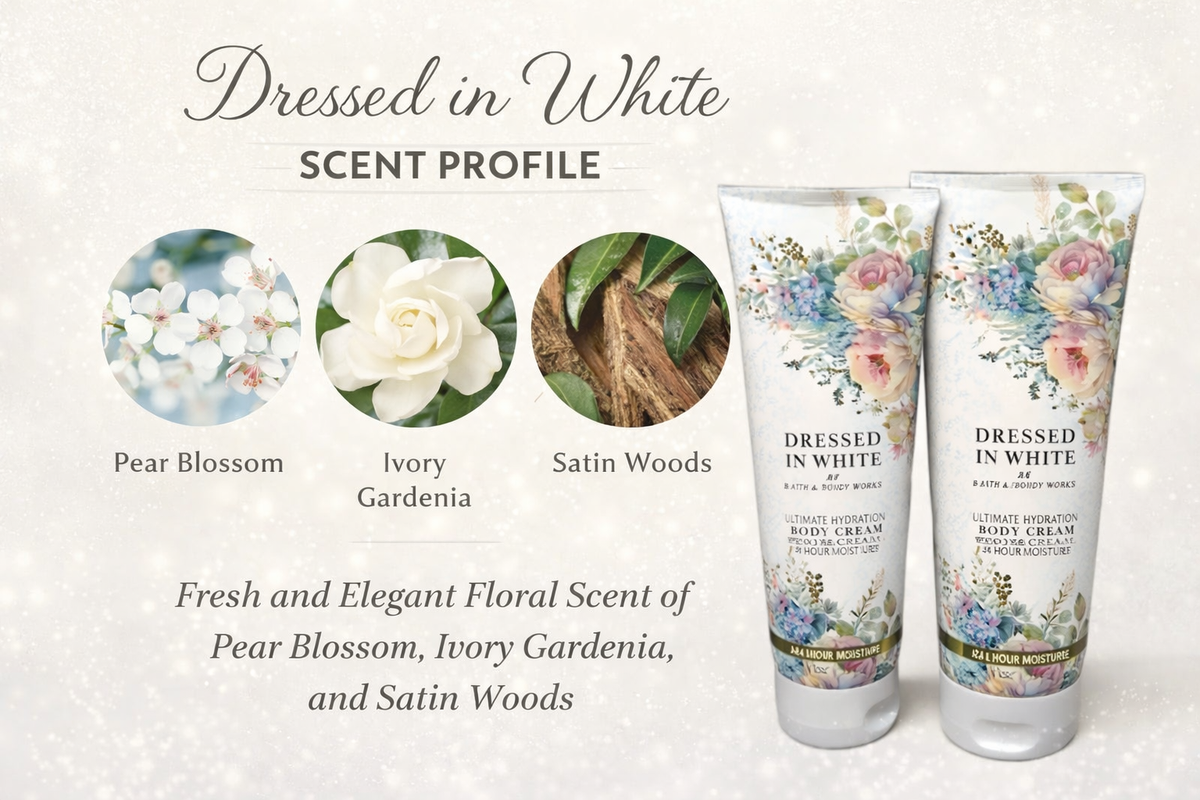dressed in white body cream Bath Works Body Lotion Ultimate Hydration 8 oz Lot 2 bath and body works cream vs lotion Bridal Maven JUN26-30% certified dermatologist) Color:Dutch Blue Pacific Stripe