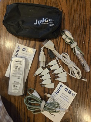 iGo Juice PS0055 Universal AC/DC Adapter Power Cord Combination AC and Auto/Air