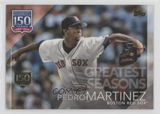 2019 Topps Greatest Seasons 150th Anniversary 74/150 Pedro Martinez HOF 00hi