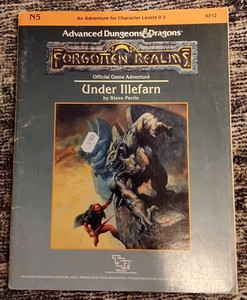 TSR 1st ed AD&D N5 - Under Illefarn - Good condition