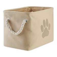 Target Small Rectangle Taupe Pet Storage Basket 14X8x9 Perfect For Organizing...