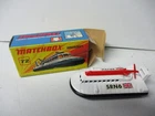 Matchbox Lesney Superfast SF72 Hovercraft- blue windows, "72" base, boxed
