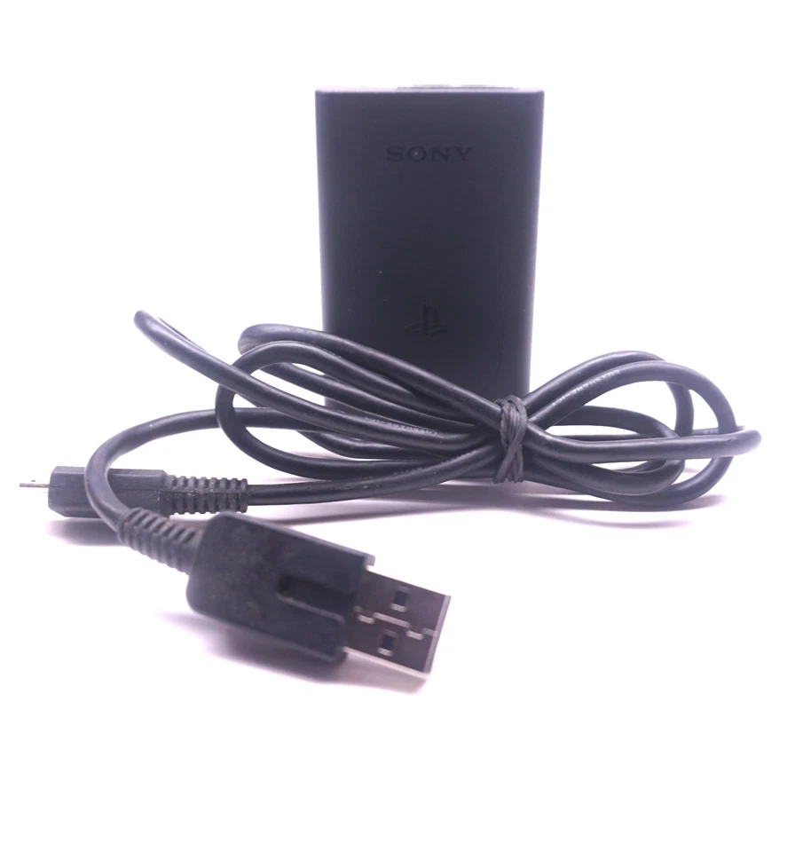 Cargador de pared Sony Playstation PS Vita 2000 OEM cable USB y adaptador de CA de ladrillo Foto 3 de 4
