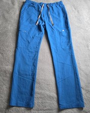 FIGS Cairo Cargo Scrub Pants Mens Large Blue PO 1652 Technical Collection 32  