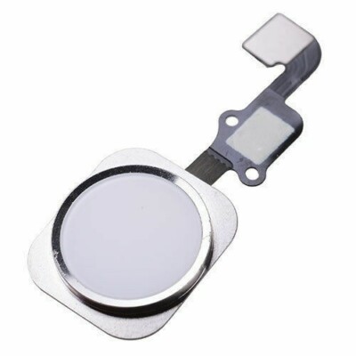 OEM Touch ID Home Button Flex Cable Replacement For iPhone 6S & 6S Plus Silver