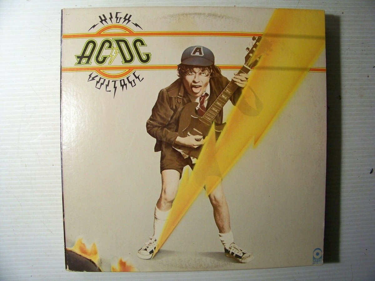 AC/DC HIGH VOLTAGE SD 36-142 0698 LP 1976 ATCO RECORDS ALBERT  