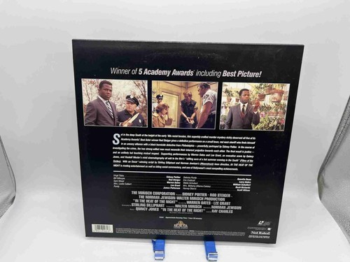"In the Heat of the Night" Extended Play Laserdisc LD - Sidney Poitier - Picture 3 of 3