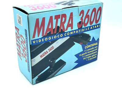 Console Matra 3600 / Atari 2600 Clone - 16 Jeux Intégrés - État Correct