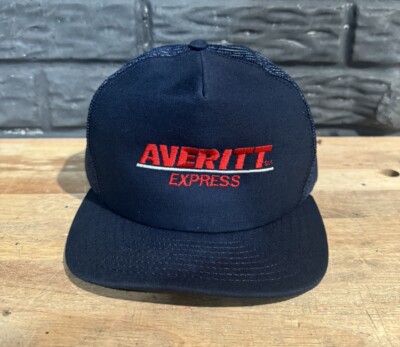 VTG Averitt Express Transportation Hat Cap Blue Snapback