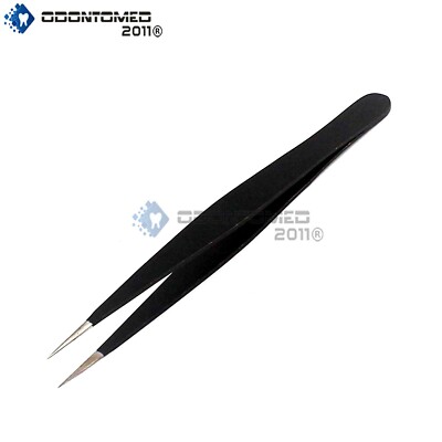 PROFESSIONAL HIGH QUALITY MICRO FINE POINT TWEEZERS NEW (Straight)