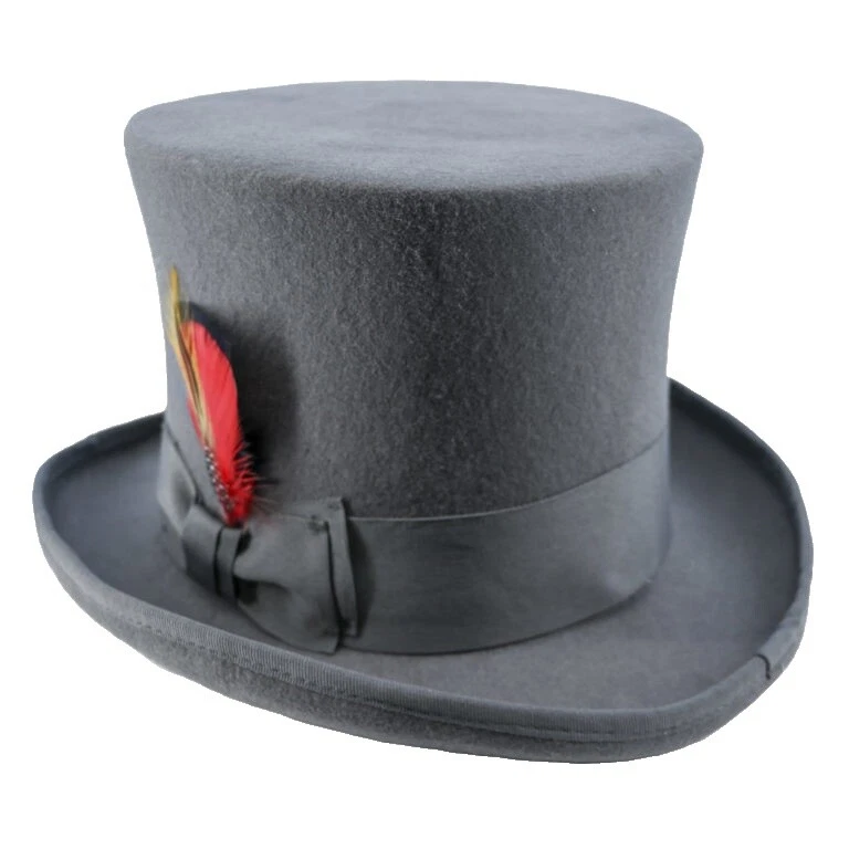 Felt Victorian Costume Top Hats