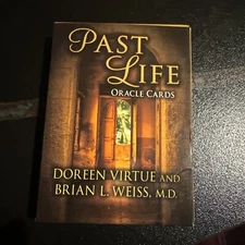 PAST LIFE Oracle Cards by Doreen Virtue with Guidebook & 44 Card Deck - Complete