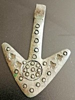 CIRCA 900 - 1100 AD VIKING ERA NORSE SILVER THOR HAMMER AMULET RUNIC ENGRAVINGS