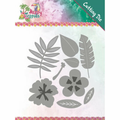 Tropische Blumen - Happy Tropics Collection von Yvonne Creations (YCD10174)