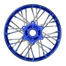 Pro-Line PRO284800T1 1/4 Pro-Spec Alum V2 Bead Rear Wheel Blue (1) Promoto-SM