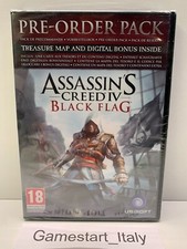 ASSASSIN'S CREED IV BLACK FLAG BLACK MAPPA DEL TESORO + DLC BONUS PRE-ORDER NEW