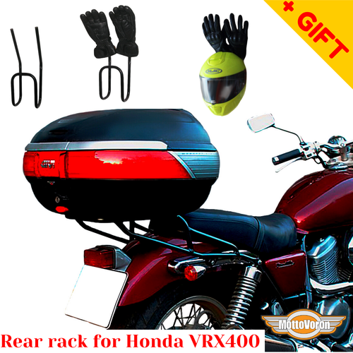 For Honda Vrx 400 Roadster Rear Rack Vrx 400 Rear Luggage Rack For Cases Bonus Ebay