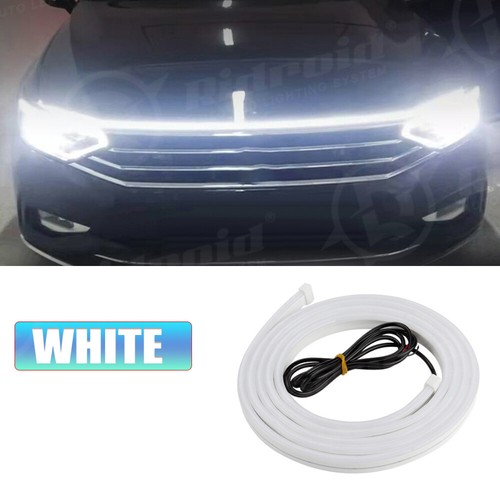 Tira de luces de circulación diurna LED DRL para capó dinámico para automóvil de 150 cm - Imagen 5 de 18