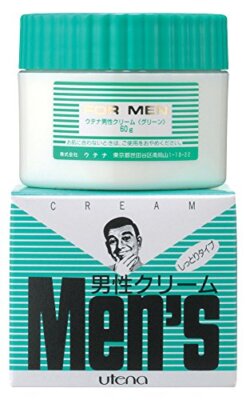 Utena Men's Cream Moist (Green) 60g It provides moisture and keeps it moist