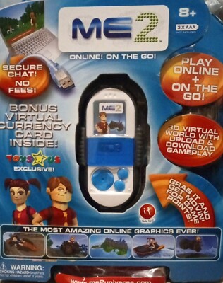 ME2 Online virtual interactive Handheld Game Irwin Toy Vintage New collectible
