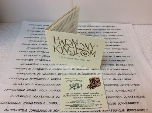 HARMONY KINGDOM HAPPY MEAL LIMITED EDITION #1719 SIGNED BY PETER New BANNED - Picture 7 of 9
